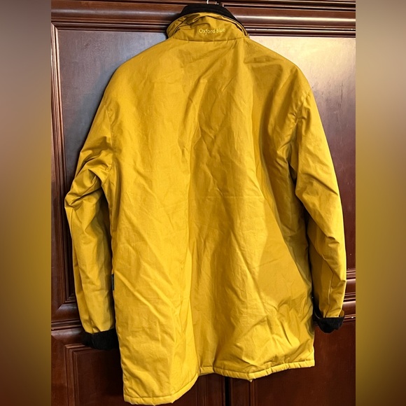 W18 - Men's Knightsbridge Staywax Jacket - MUSTARD size large - Picture 3 of 9